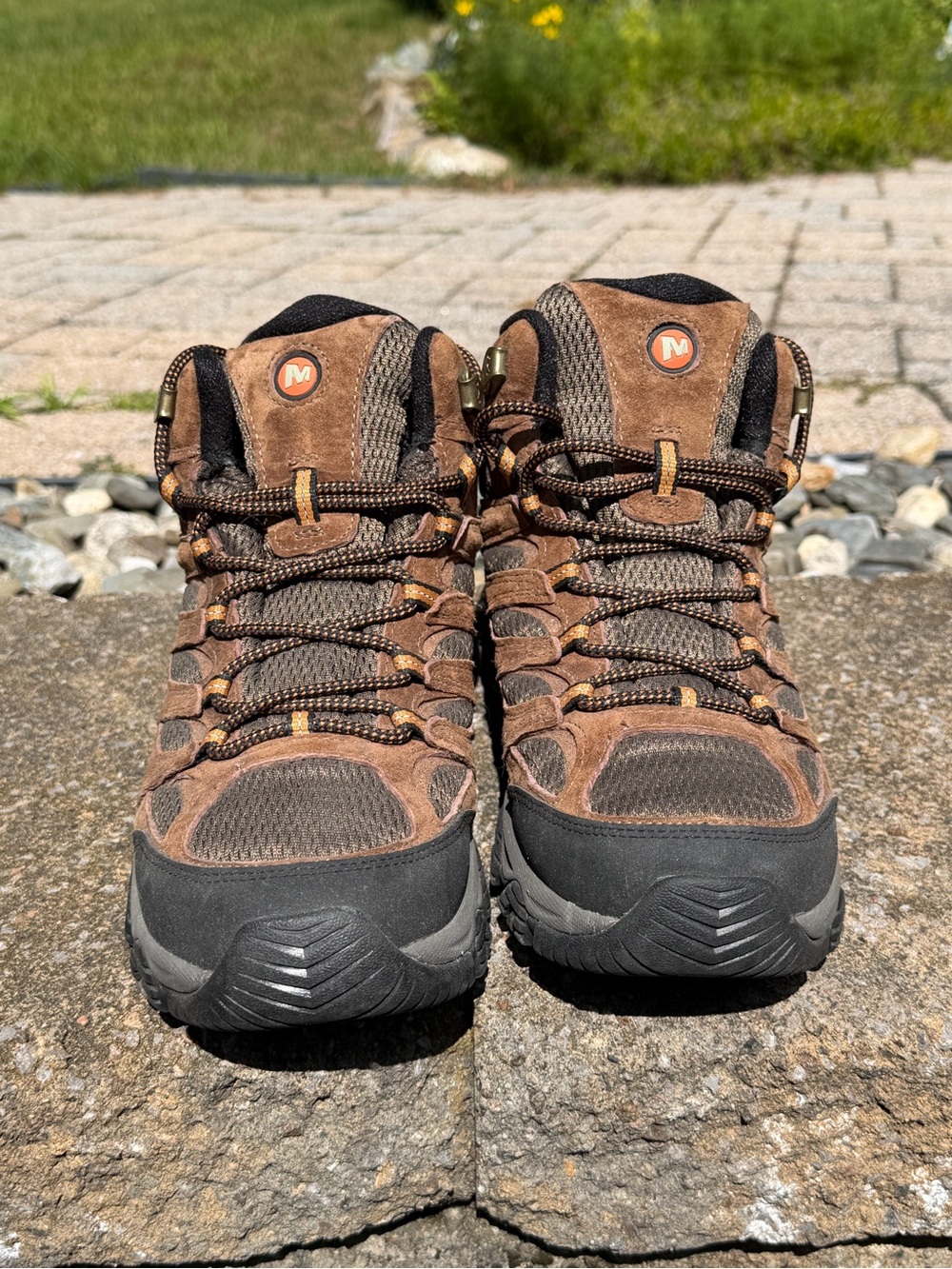 Men's Merrell Moab 3 Mid Waterproof - Picture 5 of 11